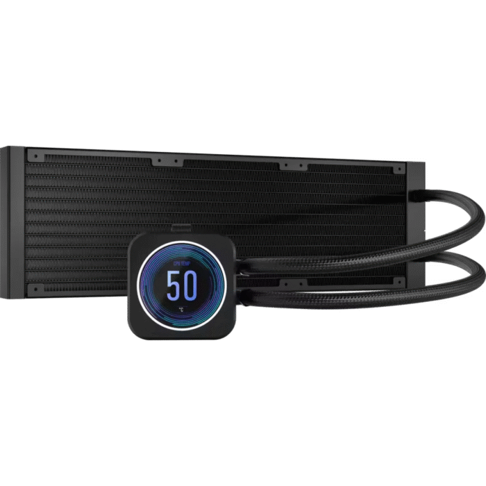 Corsair iCUE H150i ELITE LCD XT 360mm Display Liquid CPU Cooler - Image 2