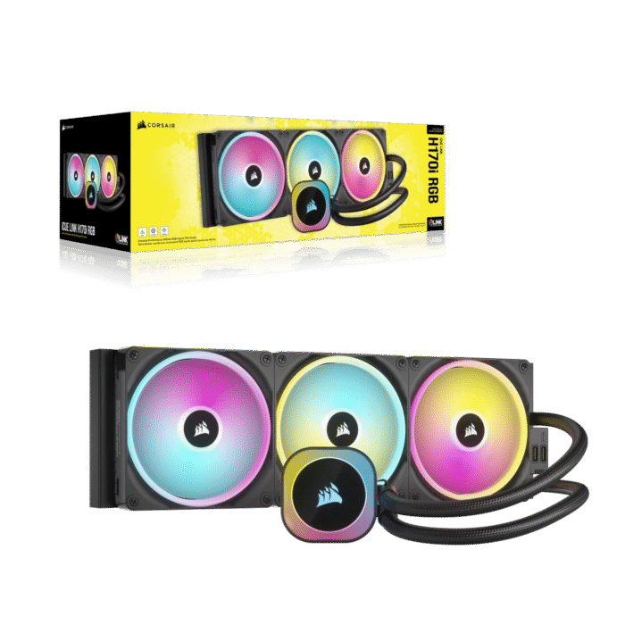 Corsair iCUE LINK H170i RGB AIO 240mm Liquid CPU Cooler - Image 7
