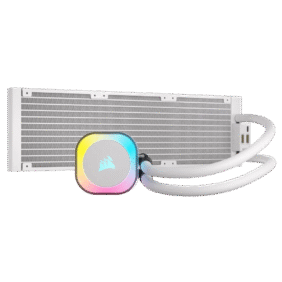 Corsair iCUE LINK H150i RGB AIO 360mm Liquid CPU Cooler - White - End of Life - Image 2