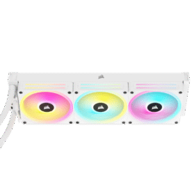 Corsair iCUE LINK H150i RGB AIO 360mm Liquid CPU Cooler - White - End of Life - Image 3
