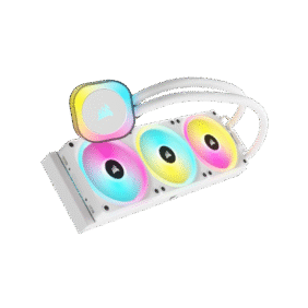Corsair iCUE LINK H150i RGB AIO 360mm Liquid CPU Cooler - White - End of Life - Image 5