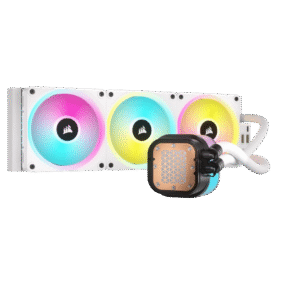 Corsair iCUE LINK H150i RGB AIO 360mm Liquid CPU Cooler - White - End of Life - Image 6