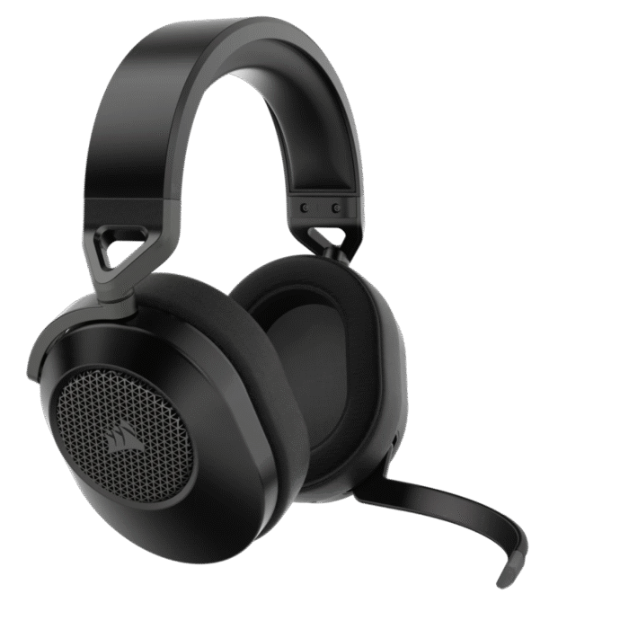 Corsair HS65 WIRELESS Gaming Headset — Carbon (AP) - Image 5