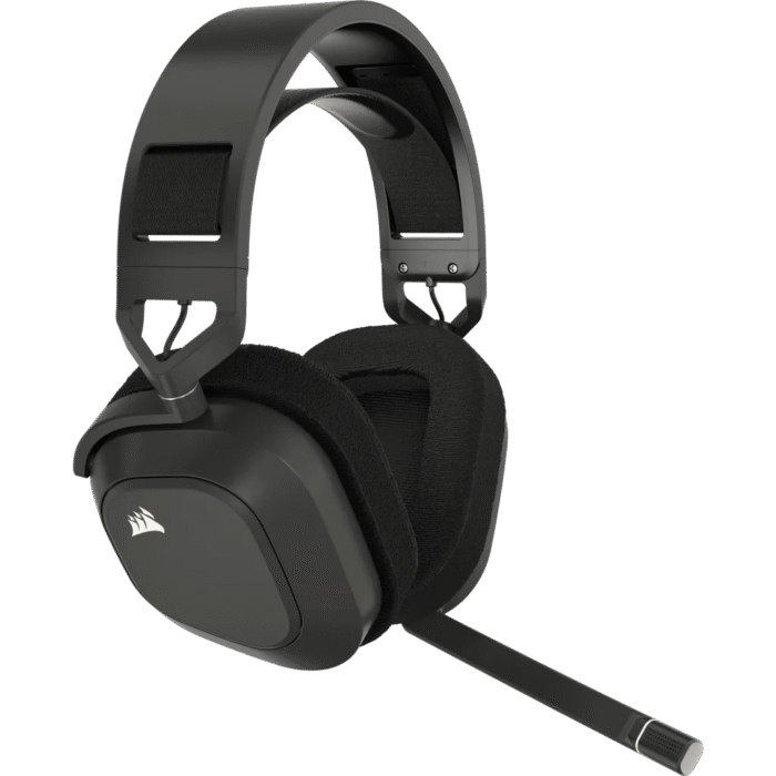 Corsair HS80 MAX WIRELESS Gaming Headset, Steel Gray (AP) - Image 2
