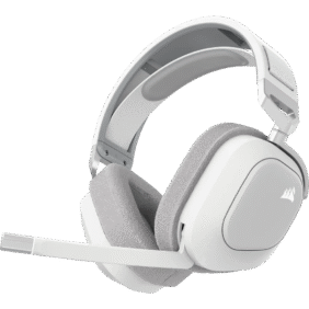 Corsair HS80 MAX WIRELESS Gaming Headset, White (AP) - Image 4