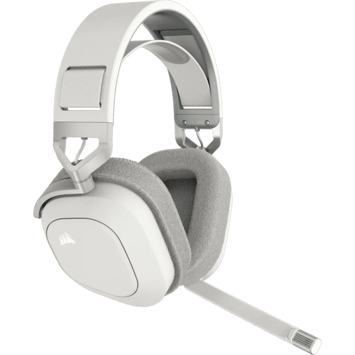 Corsair HS80 MAX WIRELESS Gaming Headset, White (AP) - Image 2