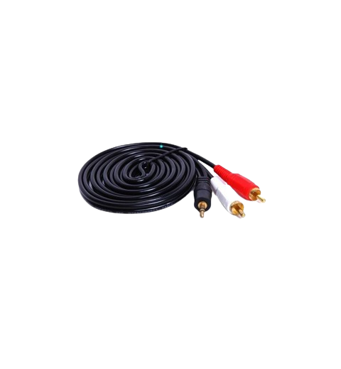 STE1001 MicroWorld RCA (male) to Stereo Jack 3.5mm (Male) 10M - Image 1