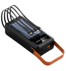 Microworld 40000mAh Solar Powerbank- Black - Image 2