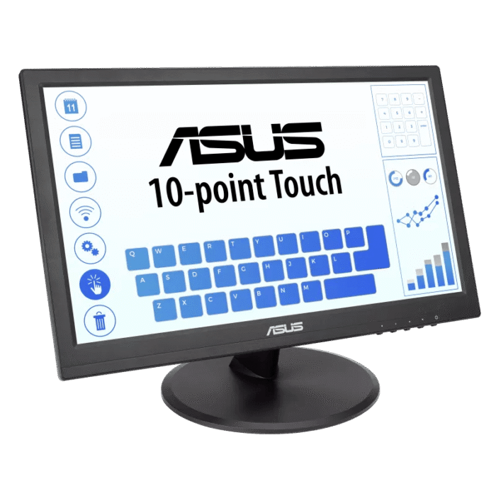 ASUS VT168HR WXGA LED Touch Monitor - 15.6'' (1366x768) 10-point Touch - Image 2