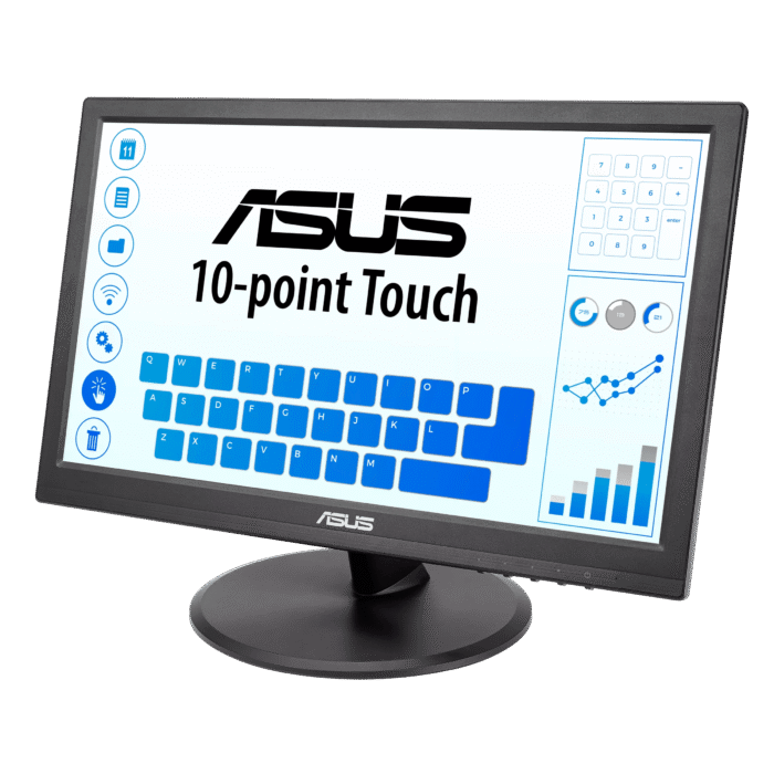 ASUS VT168HR WXGA LED Touch Monitor - 15.6'' (1366x768) 10-point Touch - Image 3