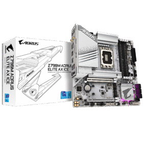 Gigabyte Z790M AORUS ELITE AX ICE - LGA 1700 Motherboard