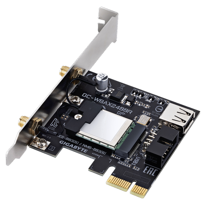 Gigabyte GC-WBAX2400R network card Internal WLAN / Bluetooth 2400 Mbit/s - Image 2