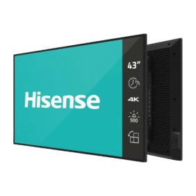 Hisense 43DM66D 43” 4K UHD IPS Digital Signage Display - 24/7 Operation