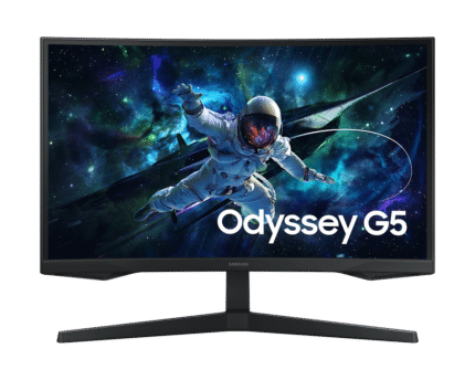 Samsung 27" Odyssey G5 G55C QHD, 1ms MPRT, 165Hz Gaming Monitor - End of Life