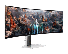 Samsung 49" Odyssey OLED G93SC, 0.03ms GtG, 240Hz Gaming Monitor - End of Life - Image 2