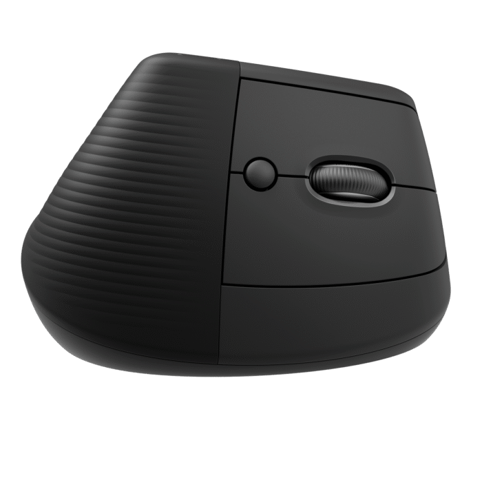 Logitech Lift Vertical Ergonomic Mouse - Graphite - Image 3