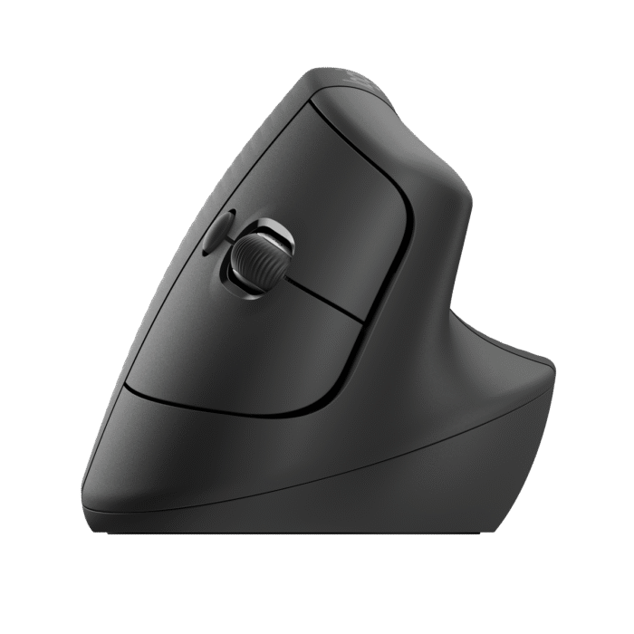 Logitech Lift Vertical Ergonomic Mouse - Graphite - Image 2