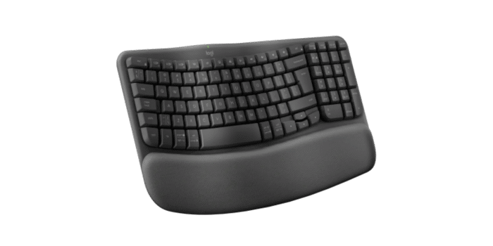 Logitech Wave Keys Wireless Ergonomic Keyboard - Image 2