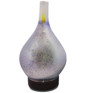 Silkender 100ML FIREWORK EFFECT GLASS AROMATHERAPY DIFFUSER AND 8 ESSENTIAL OIL SET - Image 3