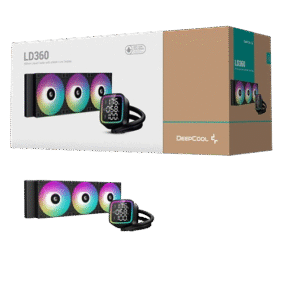 Deepcool LD360 360mm A-RGB Digital Display All-In-One CPU Liquid Cooler - Image 4
