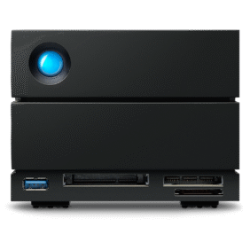 LaCie STLG20000400 2big Dock Thunderbolt 3 20TB Dual Thunderbolt 3 & DP ports for 2x4K or 1x 8K displays RAID USB3.2 - Image 2