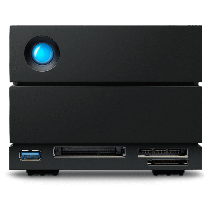 LaCie STLG20000400 2big Dock Thunderbolt 3 20TB Dual Thunderbolt 3 & DP ports for 2x4K or 1x 8K displays RAID USB3.2 - Image 2