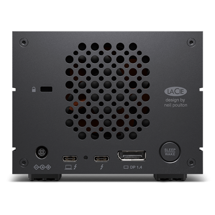 LaCie STLG20000400 2big Dock Thunderbolt 3 20TB Dual Thunderbolt 3 & DP ports for 2x4K or 1x 8K displays RAID USB3.2 - Image 3