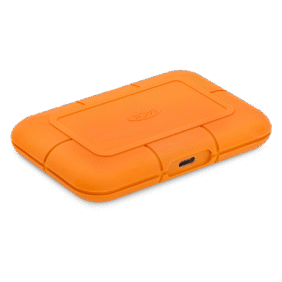 LaCie Rugged SSD 1TB 950MB/s transfer with encryption Mac Windows Thunderbolt 3 USB 3.0 USB-C Palm sized IP67 rated - Image 2