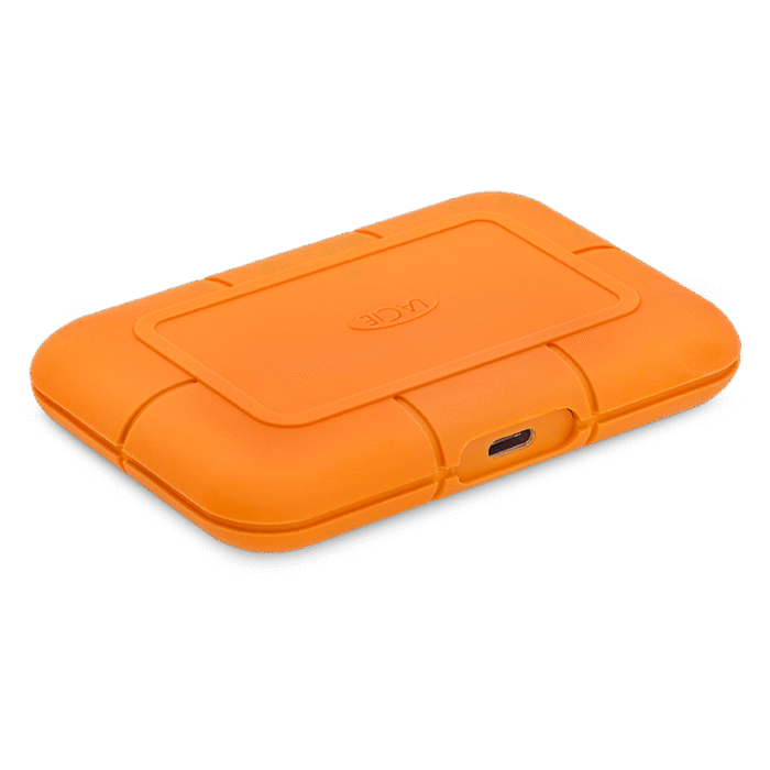 LaCie Rugged SSD 1TB 950MB/s transfer with encryption Mac Windows Thunderbolt 3 USB 3.0 USB-C Palm sized IP67 rated - Image 2