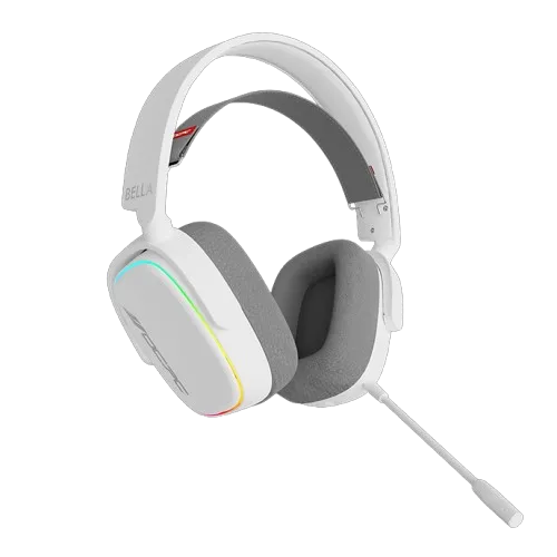 OCBLA23WH (3) OCPC Bella Professional Virtual 7.1 Multiplatform Gaming Headset – White - Image 1