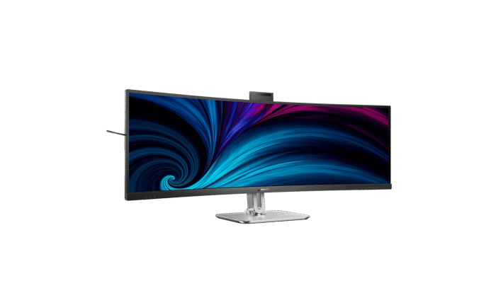 Philips Monitor  Curved 49 inch VA Dual QHD (5120 x 1440) 75hz USB-C 100w RJ45| Speaker+Mic Camera USB 3.2 - Image 2