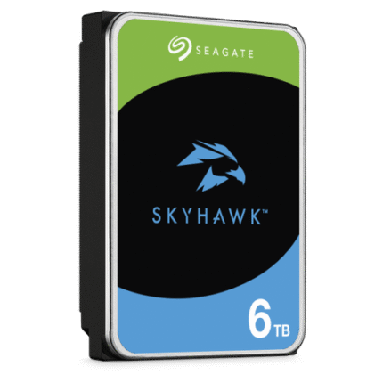 Seagate Skyhawk ST6000VX009 6TB 3.5" HDD Surveillance Drives SATA 6GB/s Interface 8+ Bays Supported MTBF: 1M Hr's Camera's