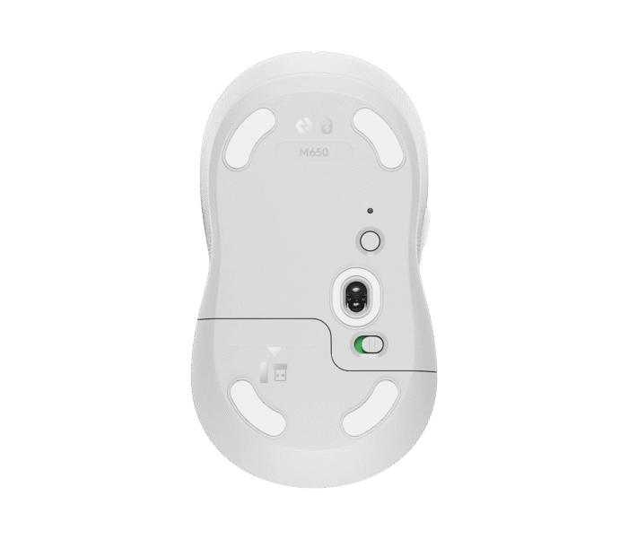 Logitech Signature M650 BT Mouse - Off-White - Image 2