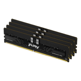 Kingston FURY Renegade Pro RDIMM Black PnP 128GB (4x32GB) DDR5 4800MT/s CL36 - KF548R36RBK4-128