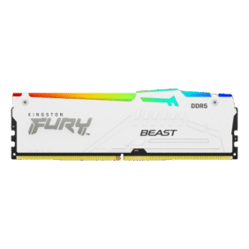 Kingston FURY Beast White RGB XMP 32GB (2x16GB) DDR5 6000MT/s CL30 - KF560C30BWAK2-32 - End of Life - Image 2