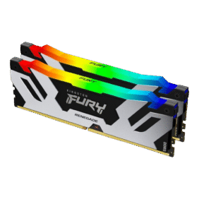 Kingston FURY Renegade Silver/Black RGB XMP 32GB (2x16GB) DDR5 6400MT/s CL32 - KF564C32RSAK2-32