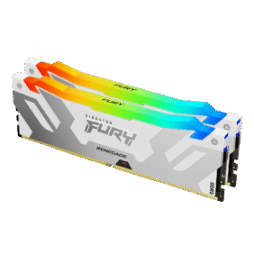 Kingston FURY Renegade Silver/White RGB XMP 64GB (2x32GB) DDR5 6400MT/s CL32 - KF564C32RWAK2-64