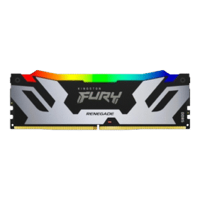 Kingston FURY Renegade Silver/Black RGB XMP 16GB (1x16GB) DDR5 6000MT/s CL32 - KF560C32RSA-16