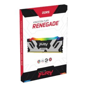 Kingston FURY Renegade Silver/Black RGB XMP 16GB (1x16GB) DDR5 6000MT/s CL32 - KF560C32RSA-16 - Image 3