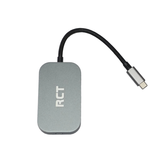 RCT ADP-5050 USB 3.1 Type-C 2x HDMI 4K60Hz USB C PD 100W interface of Apple computers; tablets and Android mobile phones - Image 3