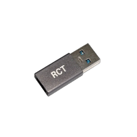 RCT ADP U3MCF USB 3.0 TYPE C FEMALE TO USB TYPE A MALE ADAPTOR - Image 2