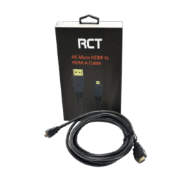 RCT - Micro HDMI to HDMI Cable, Male to Male – 3m - Image 3
