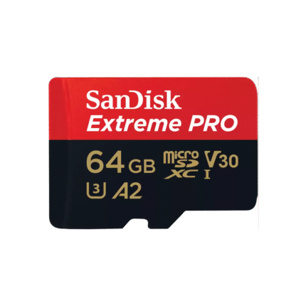 Sandisk 64GB Extreme Pro  4K Video MicroSDXC Card with Adapter