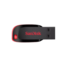 Sandisk 64GB Cruzer Blade USB Flash Drive (Red)
