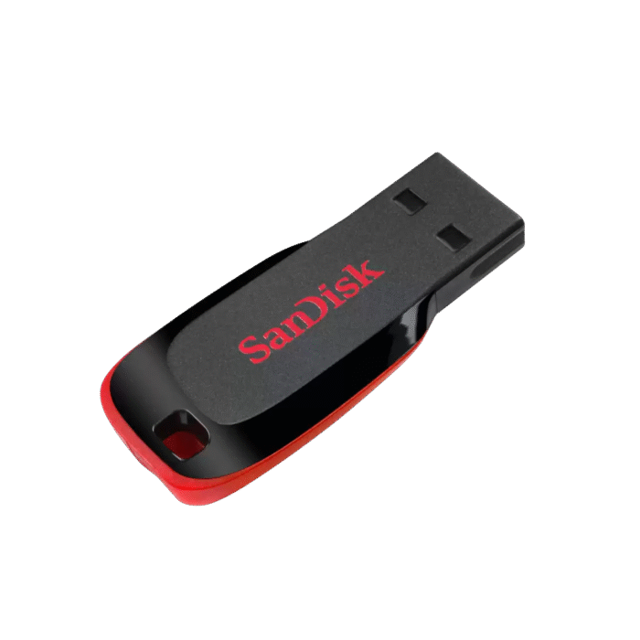 Sandisk 64GB Cruzer Blade USB Flash Drive (Red) - Image 2