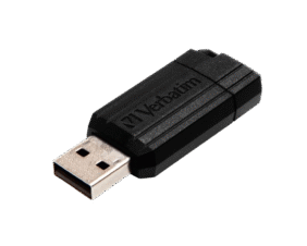 Verbatim PinStripe USB Drive 16GB Black - Image 2
