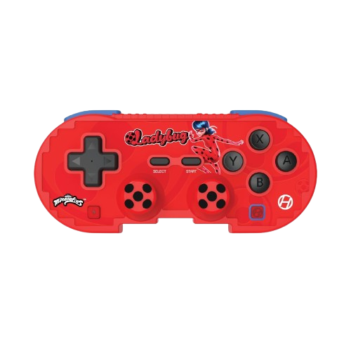 M01328-MTLB (1) Hyperkin Official Miraculous Pixel Art Bluetooth Switch Controller - Ladybug - Image 1
