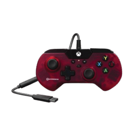 Hyperkin X91 Retro Wired Xbox Controller - Ruby Red