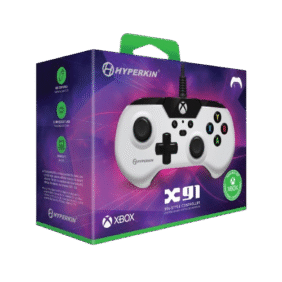 Hyperkin X91 Retro Wired Xbox Controller - White - Image 6