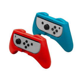Hyperkin Pro Handle Attachment Set 2 Pack for Switch Joy-Con - Blue/Red - Image 2